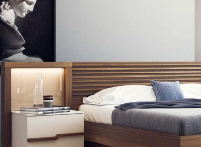 Walnut Natural Bedside table Bedroom Side tables Luxury